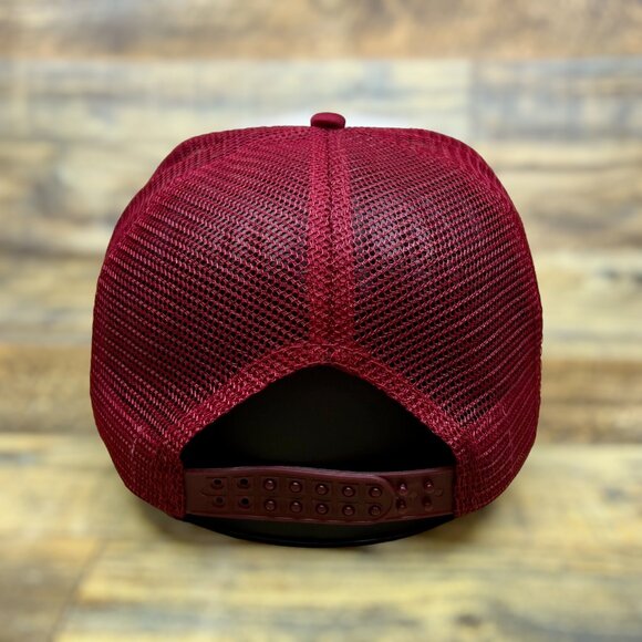 Boy Band Unisex Trucker Hat Maroon Snapback 90s Pop No Strings Attached Cap - Picture 4 of 7